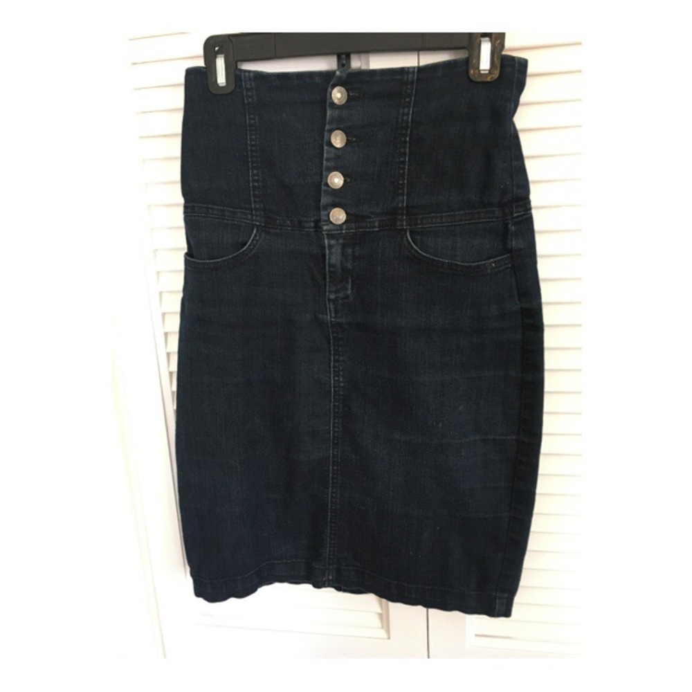 H&M Denim Pencil Skirt